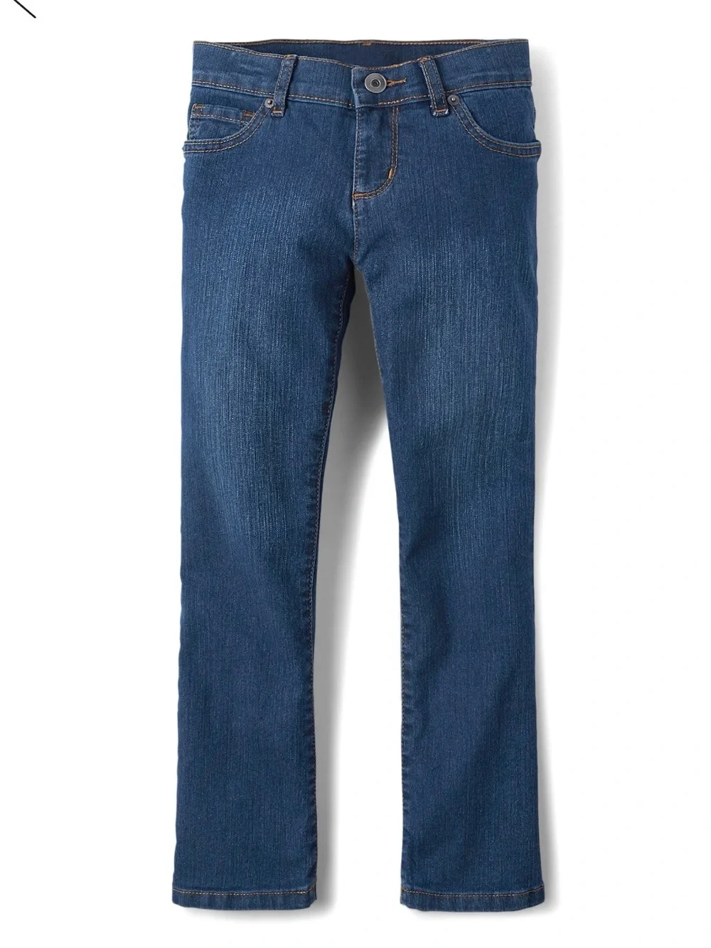 🆕 Girls Childrens Place Bootcut Blue Jeans Size 20+ Denim Pants Everyday